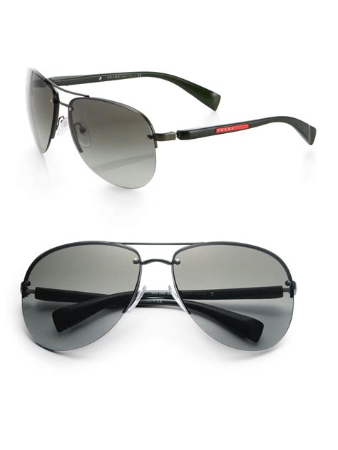 prada aviator mens sunglasses|discounted prada sunglasses for men.